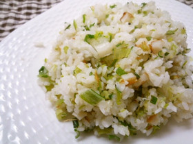 ネギ・ちくわチャーハン