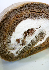 ガーナミルクチョコレート・ロールケーキ