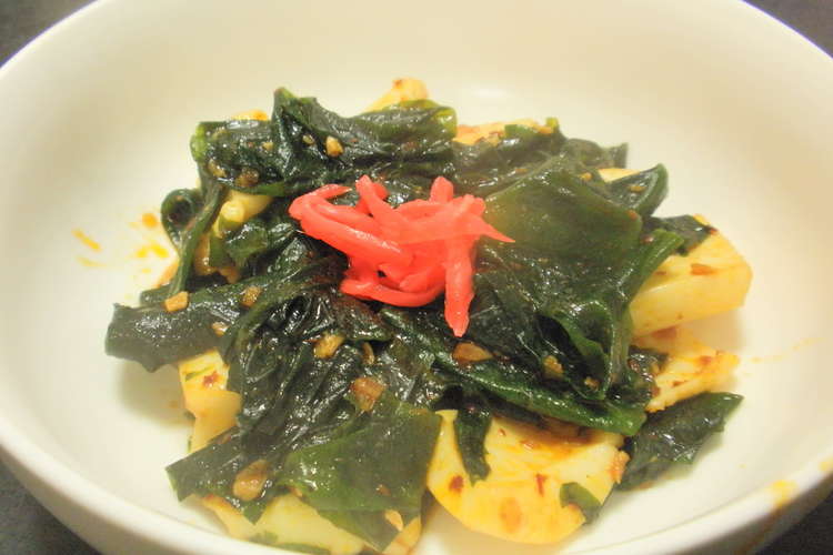 愛知の魚100選 ワカメのラー油炒め レシピ 作り方 By 黒鯛チヌ子 クックパッド 簡単おいしいみんなのレシピが349万品