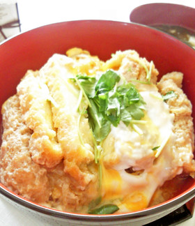 高野豆腐 de なんちゃってカツ丼♪