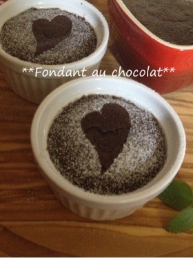 バレンタイン♡簡単人気フォンダンショコラ