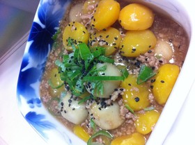 里芋と栗のほっこり煮