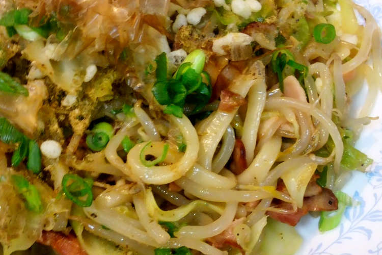超簡単 パパッとできる 白だし焼きうどん レシピ 作り方 By きちいほわいと クックパッド 簡単おいしいみんなのレシピが352万品