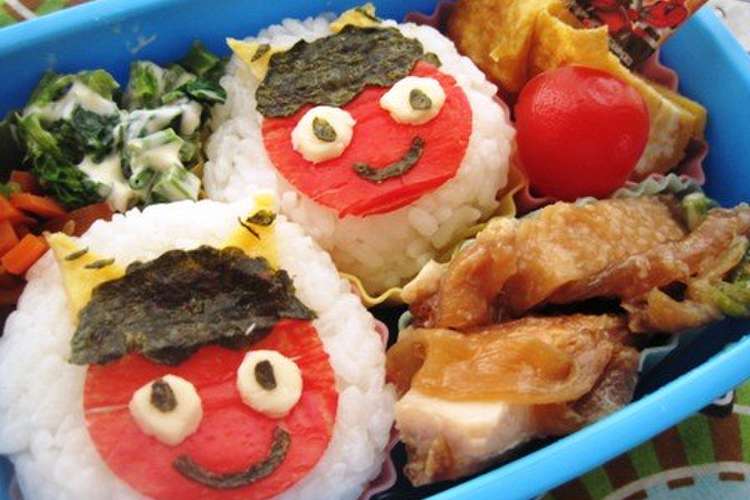 赤鬼さんのお弁当 キャラ弁 レシピ 作り方 By Ritotsu クックパッド 簡単おいしいみんなのレシピが350万品