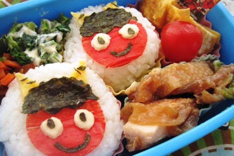 赤鬼さんのお弁当 キャラ弁 レシピ 作り方 By Ritotsu クックパッド 簡単おいしいみんなのレシピが360万品