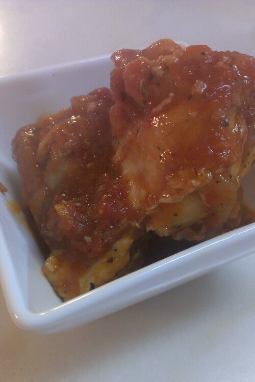 圧力鍋の細切りチキンタコスミートのレシピ