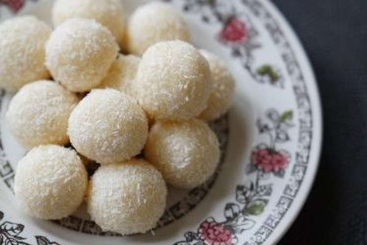 インドのお菓子 ミルキーココナッツボール レシピ 作り方 By Kt121 クックパッド