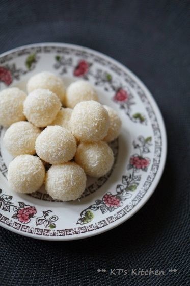 インドのお菓子★ミルキーココナッツボールの画像