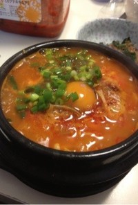 韓国レシピ☆スンドゥブチゲ