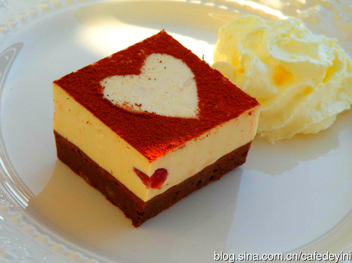 バレンタイン・チョコレアチーズの画像
