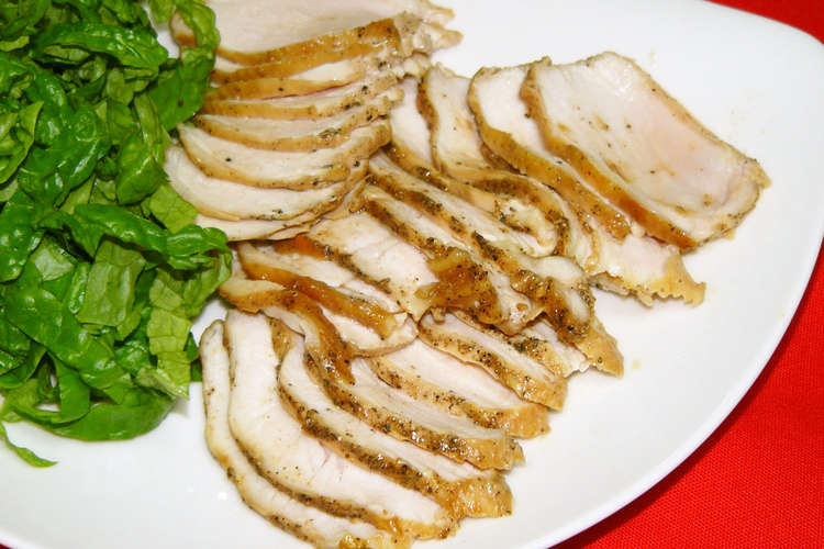 鶏むね肉 しょうゆ 塩 オリーブオイル レシピ 作り方 By ともみきっちん クックパッド 簡単おいしいみんなのレシピが360万品