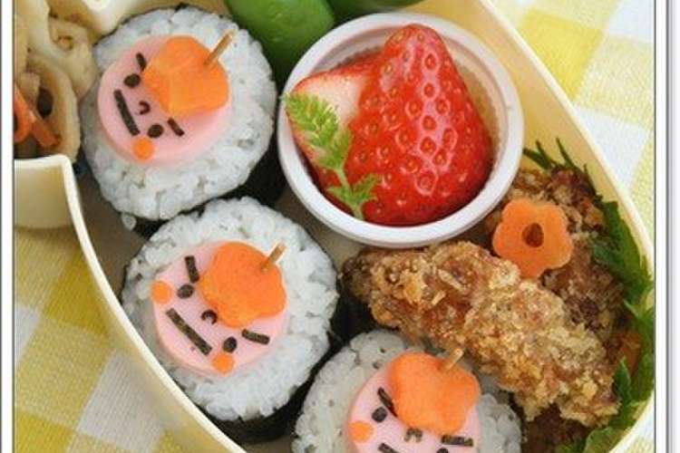 節分 赤鬼kidsの恵方巻きキャラ弁 レシピ 作り方 By Asamimaeda クックパッド 簡単おいしいみんなのレシピが367万品