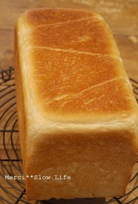 オーブンレンジ活用で時短角食パン2斤型用