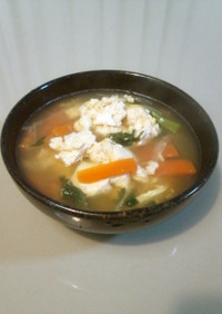 豆腐中華スープ