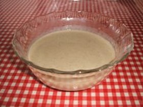 ナスの冷たいスープ