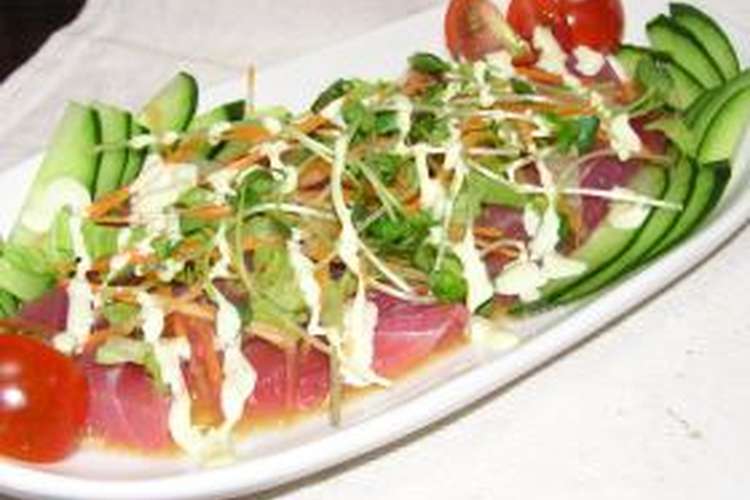 まぐろの簡単カルパッチョ レシピ 作り方 By ｏｐｕ クックパッド 簡単おいしいみんなのレシピが355万品