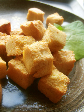 低糖質*高野豆腐の唐揚げ風