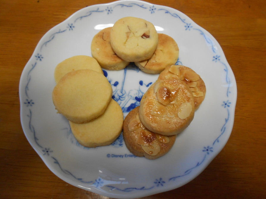 強力粉クッキー・３種の画像