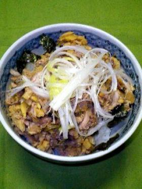 魚のそぼろ丼♪