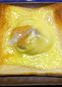 和風雪見だいふくきな粉チーズトースト。