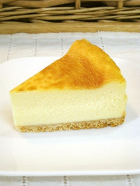 *基本のベイクドチーズケーキ*