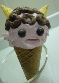 赤鬼のアイスクリーム