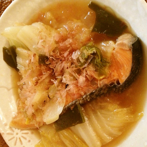 【減塩節約】関西の姑直伝 鮭と白菜の旨煮