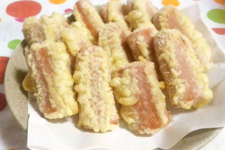 魚肉ソーセージの天ぷら レシピ 作り方 By りん たん クックパッド