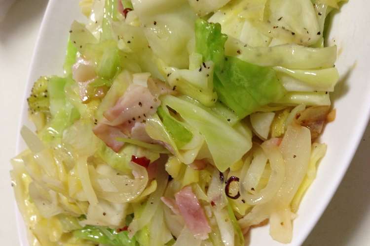 キャベツのペペロンチーノ炒め レシピ 作り方 By めーこねぇね クックパッド 簡単おいしいみんなのレシピが376万品
