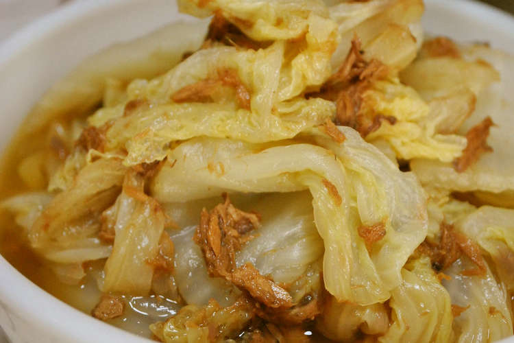 白菜とはごろも煮のレンジ蒸し レシピ 作り方 By 孔燐 クックパッド 簡単おいしいみんなのレシピが352万品