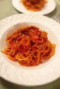 クリーミーナポリタンスパゲティ