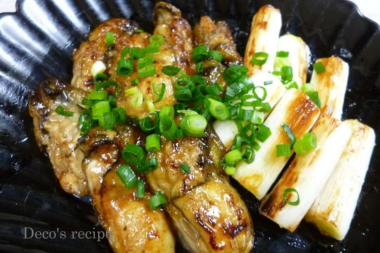 牡蠣とネギのオイスターソース炒め レシピ 作り方 By Deco Sレシピ クックパッド