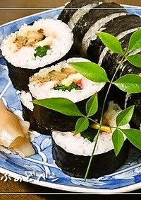 サバ水煮缶✿サバそぼろで巻き寿司