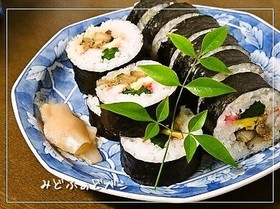 サバ水煮缶✿サバそぼろで巻き寿司