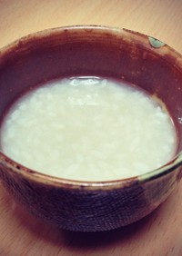 米麹で作る本格『甘酒』保温水筒を使います