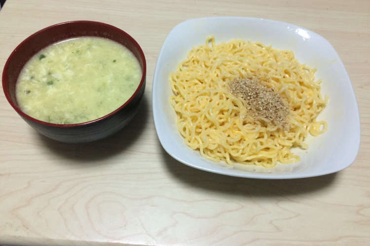 サッポロ一番塩でつけ麺 レシピ 作り方 By ラーメン四郎 クックパッド 簡単おいしいみんなのレシピが355万品
