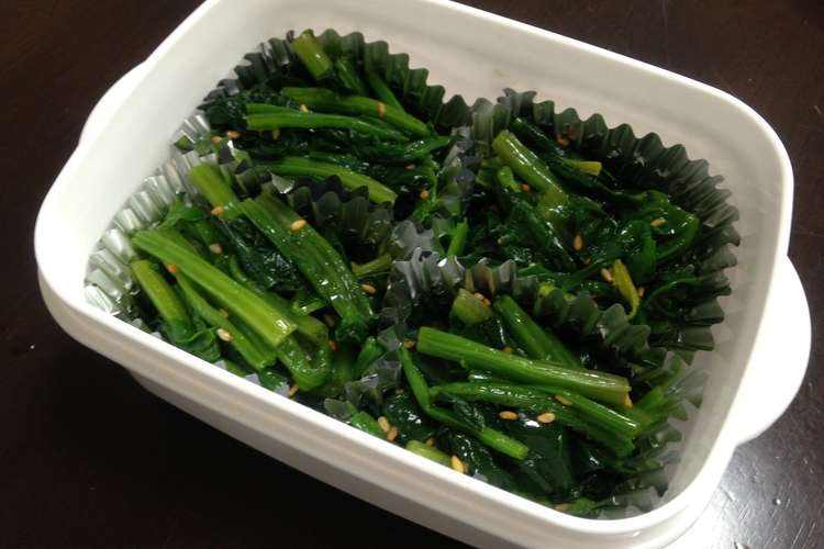 冷凍ok 麺つゆでほうれん草のおひたし レシピ 作り方 By キムチまま クックパッド 簡単おいしいみんなのレシピが352万品