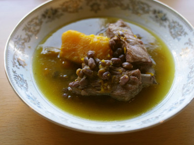 【薬膳レシピ】小豆とカボチャの煮込みの写真