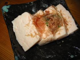 蒸しえび豆腐
