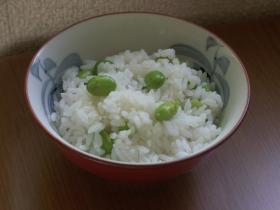 *枝豆ご飯*