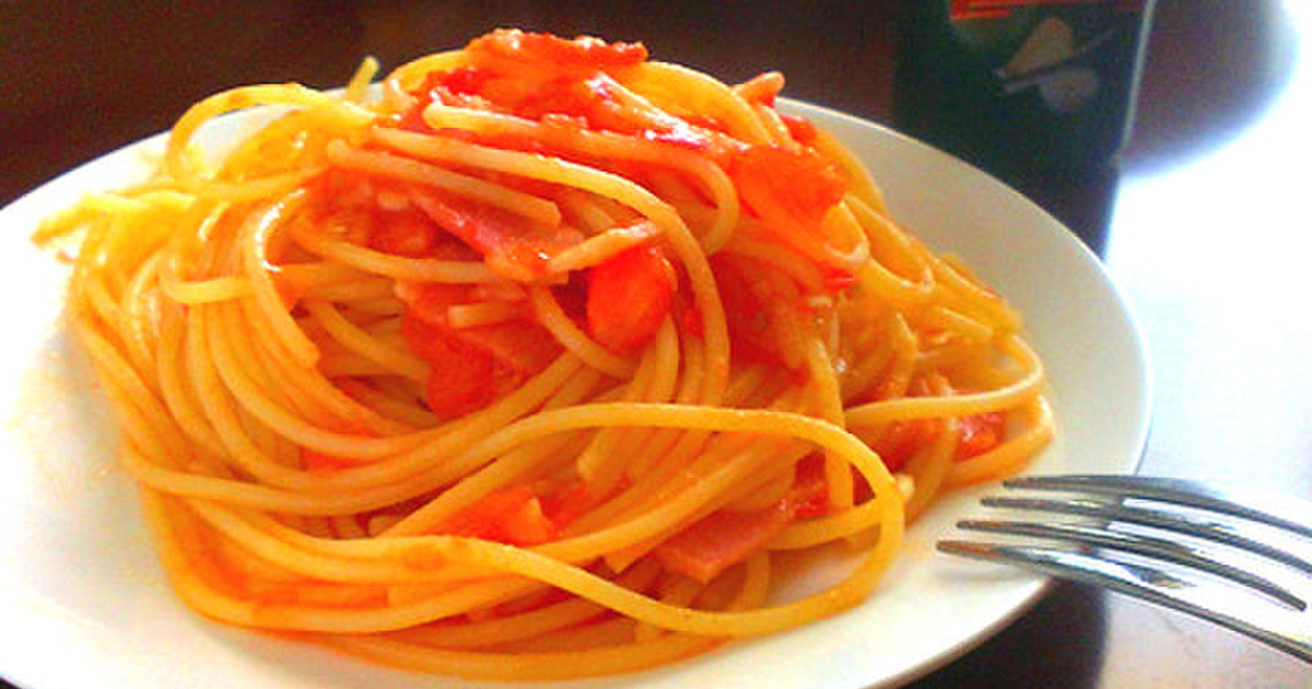 簡単 お手軽 フレッシュトマトのパスタ レシピ 作り方 By Milis クックパッド 簡単おいしいみんなのレシピが355万品