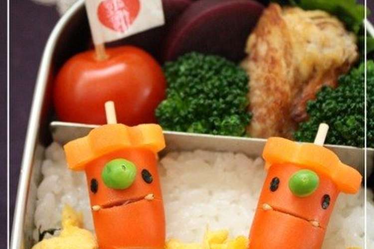 節分 赤鬼ウインナーのキャラ弁 レシピ 作り方 By Asamimaeda クックパッド 簡単おいしいみんなのレシピが375万品