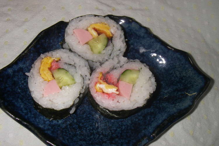 我が家の巻きずし 恵方巻きにも レシピ 作り方 By あっぷる147 クックパッド 簡単おいしいみんなのレシピが371万品
