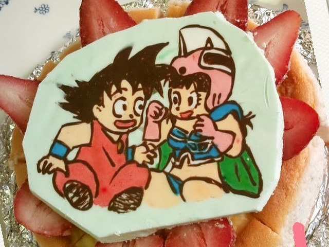 キャラケーキ ドラゴンボール レシピ 作り方 By 幸せまちこ クックパッド 簡単おいしいみんなのレシピが359万品