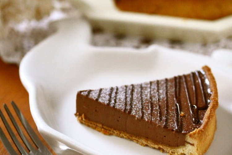 簡単 チョコプリンタルト レシピ 作り方 By グーテaki3311 クックパッド 簡単おいしいみんなのレシピが355万品