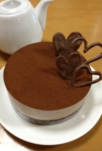 チョコレートケーキ♡ムース風