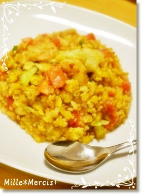 トマトのオイスターチャーハン