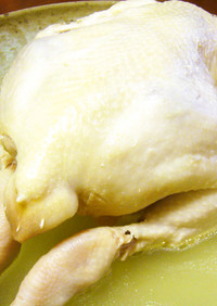 丸鶏の蔘鷄湯（サムゲタン）風煮込み 