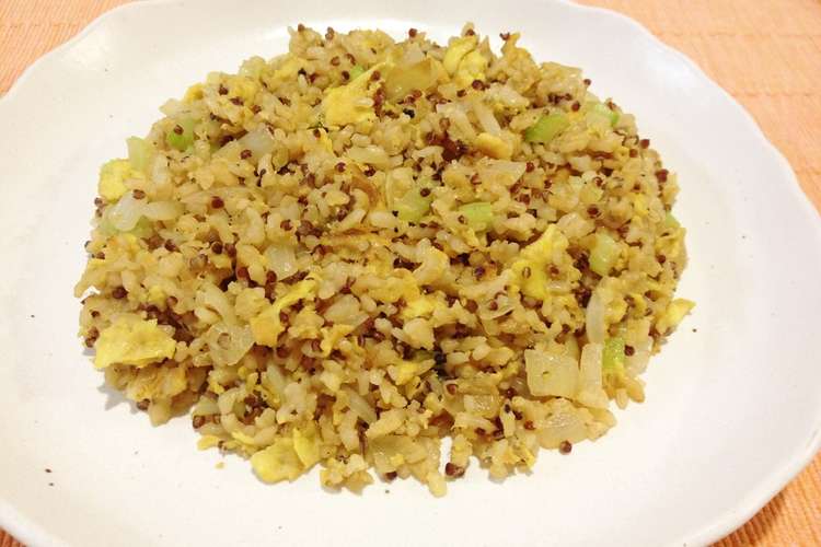 玄米 キヌア 醤油麹チャーハン レシピ 作り方 By ピンクローズv O クックパッド 簡単おいしいみんなのレシピが349万品