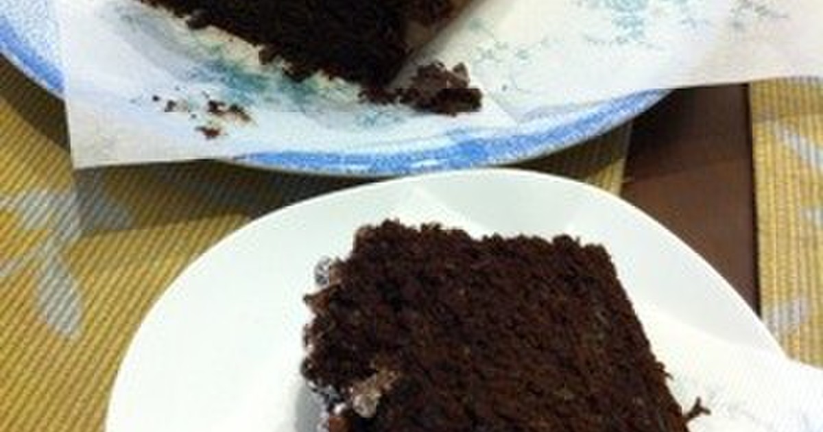 ズッキーニのチョコレートケーキのレシピ